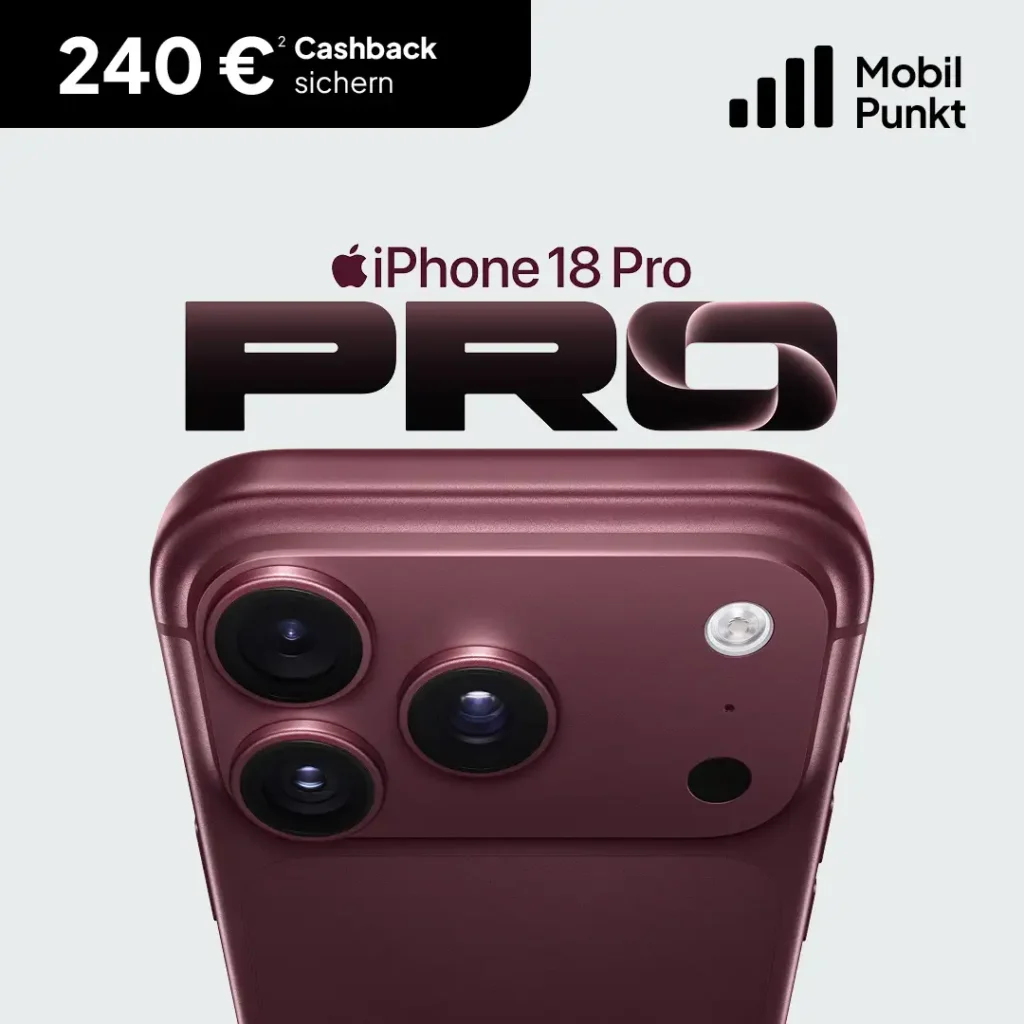iPhone 18 Pro Cashback mit MagentaMobil Tarif